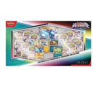 Pokémon TCG: Scarlet & Violet-Prismatic Evolutions Super-Premium Collection (1 Full-Art Foil Promo Card, a Fuzzy Eevee Deck Box & 15 Booster Packs)