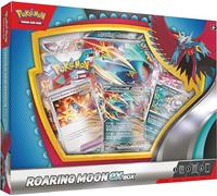 Pokémon TCG: Roaring Moon ex Box (1 Foil Promo Card, 1 Oversize Foil Card & 4 Booster Packs)