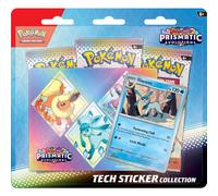Pokemon TCG Scarlet and Violet 8.5 Prismatic Evolutions Tech Sticker Collection (Random Promo)