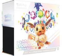 Pokémon TCG: Scarlet and Violet Elite Trainer Set - Prismatic Evolutions (one full length promotional card, nine booster packs and premium accessories)