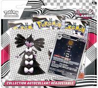 Pokémon TCG: Scarlet & Purple Readjustable Sticker Collection - White Flame - Sidérella (1 Shiny Promo Card and 3 Boosters)