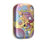 Pokemon TCG: Scarlet & Violet-151 Mini Tin - Electabuzz and Magnemite (2 Booster Packs, 1 Coin & 1 Art Card)