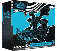 Pokémon TCG: Scarlet & Violet-Black Bolt Elite Trainer Box - Zekrom (1 Full-Art Thundurus Promo Card, 9 Boosters & Premium Accessories)