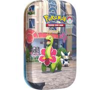 Pokemon TCG Scarlet & Violet Mini Tin Meganium & Meowstic Sealed