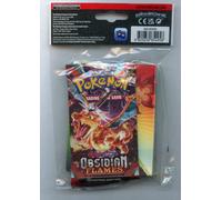 Pokemon TCG Scarlet & Violet Obsidian Flames 10 Card Booster Pack Mini Portfolio