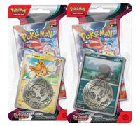 Pokemon TCG: Scarlet & Violet - Obsidian Flames Checklane Blister Packs (Pawmi and Wooper, 2 Pack)