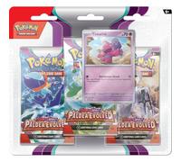 Pokémon TCG Scarlet & Violet Paldea Evolutions 3-Booster Blister Pack - Forgerette & Vrombi