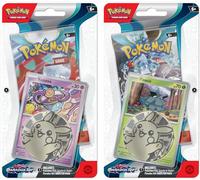Pokemon TCG: Scarlet & Violet - Paradox Rift - Checklane Blister Pack (Random, Pineco OR Sinistea)