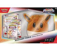 Pokémon TCG: Scarlet & Violet-Prismatic Evolutions Accessory Pouch Special Collection (5 Booster Packs & Accessory Pouch)