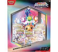 Pokémon TCG: Scarlet & Violet-Prismatic Evolutions Binder Collection (Binder with 378 Pockets & 5 Booster Packs)