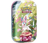 Pokémon TCG: Scarlet & Violet-Prismatic Evolutions Mini Tin - Sylveon (2 Booster Packs & 1 Coin)