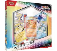 Pokémon TCG: Scarlet & Violet-Prismatic Evolutions Poster Collection (3 booster packs & 3 Foil Promo Cards)