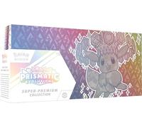Pokémon TCG: Scarlet & Violet-Prismatic Evolutions Super-Premium Collection (1 Full-Art Foil Promo Card, a Fuzzy Eevee Deck Box & 15 Booster Packs)