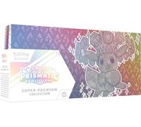 Pokémon TCG: Scarlet & Violet-Prismatic Evolutions Super-Premium Collection (1 Full-Art Foil Promo Card, a Fuzzy Eevee Deck Box & 15 Booster Packs)