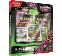 Pokémon TCG: Scarlet & Violet-Shrouded Fable Kingambit Illustration Collection (1 Full-Art Foil Promo Card, 2 Foil Cards & 4 Booster Packs)