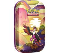 Pokémon TCG: Scarlet & Violet-Shrouded Fable Mini Tin - Fezandipiti (2 Booster Packs & 1 Sticker Sheet)