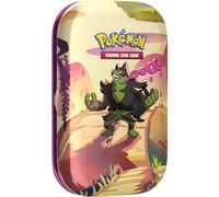 Pokémon TCG: Scarlet & Violet-Shrouded Fable Mini Tin - Okidogi (2 Booster Packs & 1 Sticker Sheet)