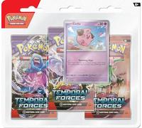 Pokémon TCG: Scarlet & Violet-Temporal Forces Triple Pack - Cleffa (3 Booster Packs & 1 Foil Promo Card)
