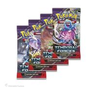 Pokemon TCG: Scarlet & Violet - Temporal Forces x4 Booster Packs : All 4 Art Typ