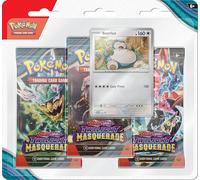 Pokémon TCG: Scarlet & Violet-Twilight Masquerade 3-Pack Blister: Snorlax