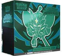 Pokémon TCG: Scarlet & Violet-Twilight Masquerade Elite Trainer Box (1 Full-Art Teal Mask Ogerpon Promo Card, 9 Boosters & Premium Accessories)