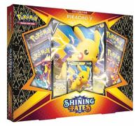 Pokémon TCG: Shining Fates Collection - Pikachu V (1 Foil Promo Card, 1 Foil Oversize Card & 4 Booster Packs)