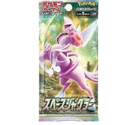 Pokemon TCG Space Juggler S10P Booster Pack (Japanese) + TitanCards® Toploader