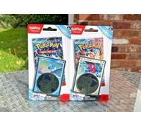 POKEMON TCG STELLAR CROWN CHECKLANE BLISTER PACK ART SET X2 FACTORY SEALED