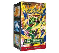 Pokémon TCG: Storm Emeralda (M6) Korean Booster Box - Mega Evolution - 30 Booster Packs - 5 Cards Per Pack - Trainer's Haven