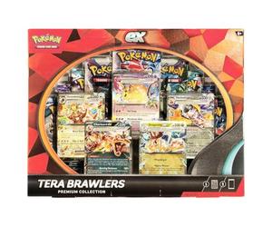 Pokemon TCG: Tera Brawlers Premium Collection | Trading Cards | Age: 6+ Years