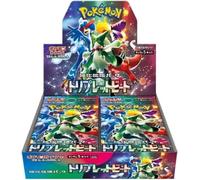 Pokemon TCG Triplet Beat SV1A Japanese Booster Box (30 Booster Packs) + TitanCards® Toploader