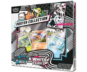 Pokemon TCG Unova Poster Collection Box w/ 4 SV Boosters & 3 Promo Cards
