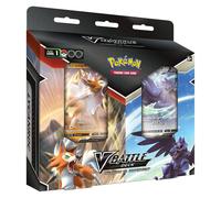 Pokémon TCG: V Battle Deck Bundle - Lycanroc vs. Corviknight (2 x 60 Card Ready to Play Decks & extra cards)