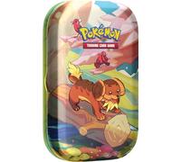 Pokémon TCG: Vibrant Paldea Mini Tin - Dachsbun & Oricorio (2 Booster Packs, 1 Sticker Sheet)
