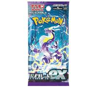 Pokemon TCG Violet ex SV1V Japanese Booster Pack (5 Cards per Pack) + TitanCards Toploader