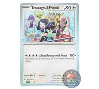 Pokemon - Terapagos & Friends - Jumbo Card - Foil Promo - Oversize - Featuring Captain Pikachu