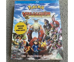 Pokemon The Movie - Volcanion and the Mechanical Marvel Blu-ray New Sealed Rare
