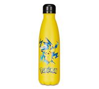 Pokemon Thermal Water Bottle for Children with Straw 460 ml No BPA - Kindergarten, Elementary School - Stainless Steel, Temperature Maintenance up to 24 Hours