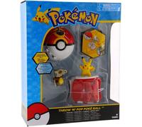 Pokemon Throw 'n' Pop Pokeball Pikachu & Poke Ball/Cubone & Repeat Ball Figure S