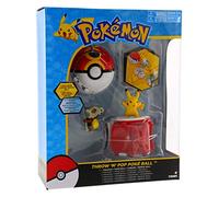 Pokemon Throw 'n' Pop Pokeball Pikachu & Poke Ball/Cubone & Repeat Ball Figure Set