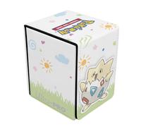 Ultra Pro - Togepi Alcove Flip Deck Box for Pokémon, Card storage solutions, durable box, deck organization, secure protection, stylish holder, playful artwork, Collector's storage