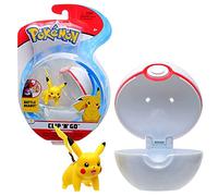 Pokèmon Toy Figure with Pokeball Clip N Go Action Figures, Play Figure:Pikachu