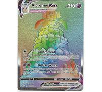 Pokemon TRADING CARD GAME 073/072 Alcremie VMAX | Rare Rainbow Card | Shining Fates