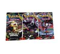 Pokemon Trading Card Game - 3 Pack Random Sealed Envelopes, 100% Authentic Pokemon Branded Product, 30 Cards in Total, Random Odds for Rare Cards, Holo, V