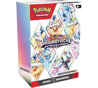Pokémon Trading Card Game: Crimson & Purple Booster Bundle - Prismatic Evolutions (6 Booster Packs)
