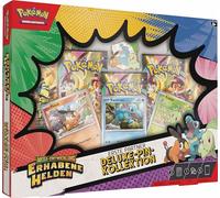 Pokémon Trading Card Game: Deluxe Pin Collection Mega Evolution - Sublime Heroes: First Partners (3 holographic promo cards, 1 deluxe pin and 5 booster packs)