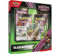 Pokémon - Trading Card Game: Illustration Collection Crimson & Purple - Mist of Legends: Gladimperio (1 Holographic Full Screen Promo Card, 2 Holographic Cards & 4 Booster Packs)