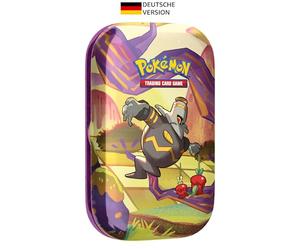 Pokémon - Trading Card Game: Mini Tin Box Crimson & Purple - Mist of Legends - Confusion Finst (2 Booster Packs & 1 Sticker Sheet)