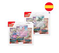 Pokemon Trading Card Game Pokémon Blister 3 Sobres Temporal Forces Scarlet & Violet Tcg Spanish Multicolor Kids