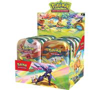 Pokemon Trading Card Game Scarlet & Violet Vibrant Paldea Mini Tin Spanish 10 Units